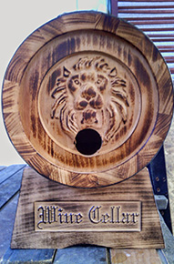 Barrel for bag in box